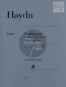 Concerto G-major (Hob. VIIa:4*) Violin and Orchestra Edition vor Violin and Piani