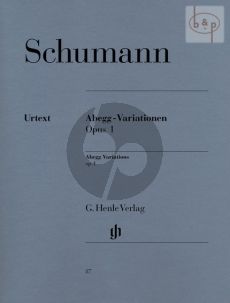 Abegg-Variationen Op. 1 Klavier