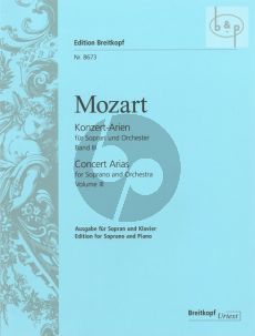 Konzert Arien Vol.3 ((KV 418 bis zum KV 583) (Sopran-Orch.)