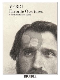 Verdi Favorite Overtures Full Score (Ricordi)