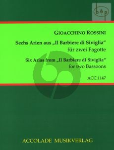 6 Arias from Il Barbiere di Siviglia 2 Bassoons