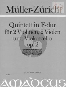 Quintett F-major Op.2 (2 Vi.- 2 Va.-Vc.)