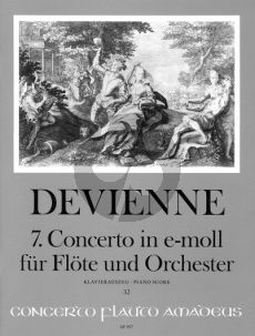 Devienne Concerto No.7 e-minor Flute and Orchestra (piano reduction) (edited by Rien de Reede)