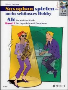 Saxophon Spielen mein schonstes Hobby Vol.1 with Spielbuch 1 (Spielstucke with Piano and Duette)