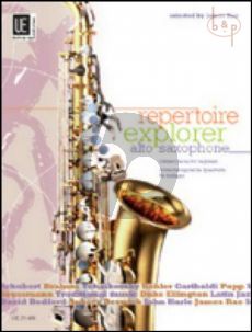 Repertoire Explorer Alto Sax.-Piano