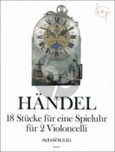 18 Stucke fur eine Spieluhr (2 Violoncellos)