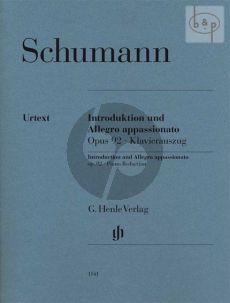 Introduction & Allegro Appasionato Op.92 - 2 Klavieren (Piano-Orch.) (piano red.) (edited by Ernst Herttrich)