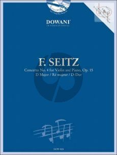Concerto D-major No.4 Op.15 (Violin-Piano)