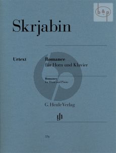 Romance (Horn[F]-Piano) (edited by Dominik Rahmer)