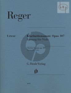 Sonata Op.107 (orig. Clarinet) (Viola version)