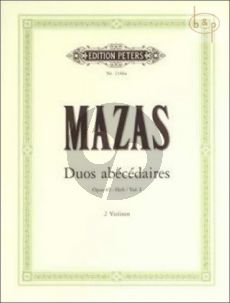 15 Duos Abecedaires Op.85 Vol.1