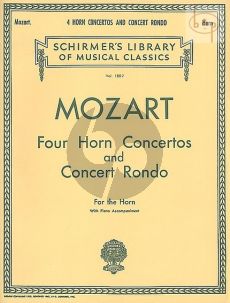 4 Horn Concertos and Concert Rondo