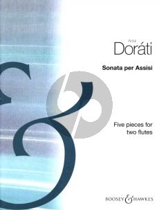 Dorati Sonata per Assisi - 5 Pieces for 2 Flutes