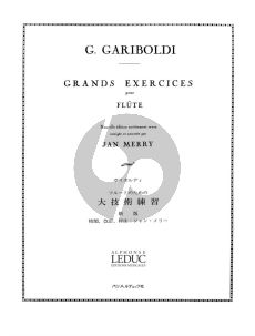 Gariboldi Grands Exercises Op. 139 pour Flute (Jan Merry)