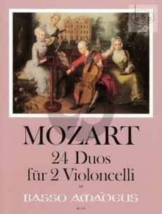 24 Duos 2 Violoncellos (Instr. Franz Danzi)