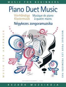 Piano Duet Music for Beginners (edited by Károly Váczi)