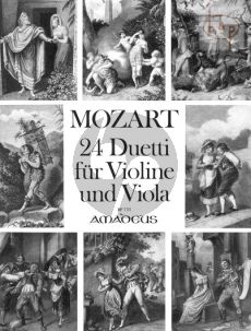 24 Duetti (aus Zauberflöte / Don Giovanni) Violine und Viola