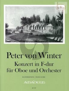 Winter Konzert F-dur Oboe-Orchester Klavierauszug (mit Kadenzen von Kurt Meier)