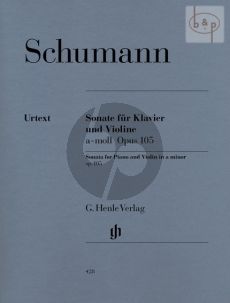 Sonate a-moll Op.105 Violine-Klavier