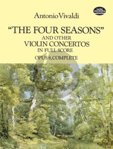 Vivaldi The four Seasons and Violinconcertos Op.8 Full Score (Dover)