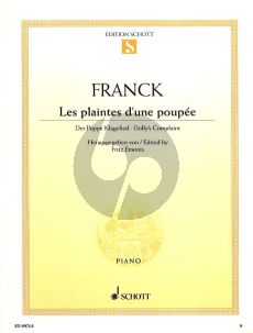 Franck Les Plaintes d'une Poupee Klavier (Fritz Emonts)
