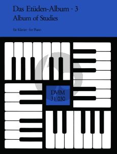 Etuden Album Vol. 3 Klavier (Kleinova/Fisherova/Mullerova)