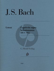 Bach Capriccio sopra la lontananza del fratro dilettisimo BWV 992 Klavier (mit Fingersatz) (ed. Georg von Dadelsen) (Henle-Urtext)