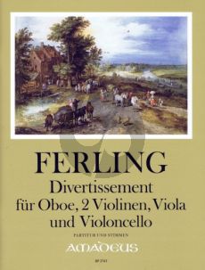 Ferling Divertissement Op.6 Oboe-2 Vi.-Va.-Vc. (Part./Stimmen) (Kurt Meier)