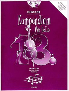Kompendium für Cello Vol. 13 (Bk-Cd)