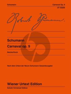Schumann Carnaval Op.9 for Piano Solo (Fingerings and Notes on interpretation by Tobias Koch piano)