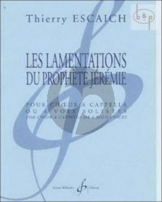 Les Lamentations du Prophete Jeremie