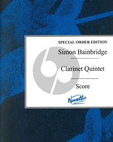 Bainbridge Quintet Clarinet-Strings Score-Parts