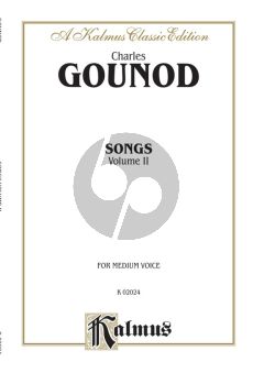 Gounod Songs Vol. 2 Medium Voice