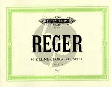 Reger 30 Choralvorspiele op.135 A Orgel