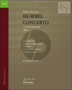 Concerto Trumpet Introduction-Historic Consideration-Analysis-Critical Commentary and Original Solo Part