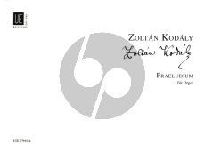 Kodaly Praeludium aus Pange Lingua (1929) Orgel