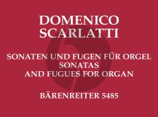 Scarlatti Sonaten und Fugen Orgel Manualiter