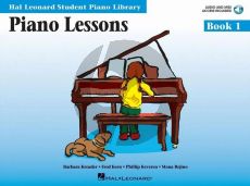 Hal Leonard Piano Lessons Book 1 Let op: Engelse versie (Bk-Audio & Midi Access)