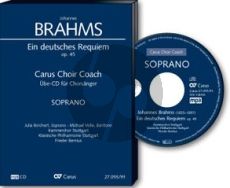 Brahms Ein deutsches Requiem Op. 45 Sopran Chorstimme CD (Carus Choir Coach)