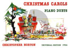 Norton Christmas Carols Piano 4 hds (14 Piano Duets) (grade 1)