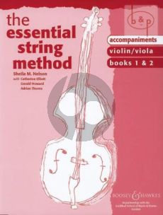 Essential String Method Piano accompaniments to Vol.1 and 2