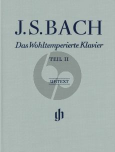 Bach Wohltemperierte Klavier Vol.2 BWV 870-893 (Leinen/Hardcover) (edited by Yo Tomita fingering by Andras Schiff) (Henle-Urtext)