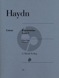 Haydn Klaviertrios Vol.5 for Violin, Violoncello and Piano (edited by Irmgard Becke-Glauch) (Henle-Urtext)