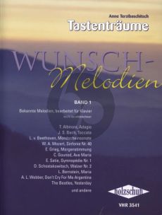 Terzibaschitsch Tastentraume - Wunschmelodien Vol.1 - Bekannte Melodien, bearbeitet fur Klavier (Leicht bis Mittelschwer)