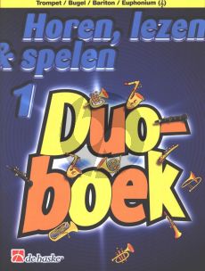 Horen, Lezen & Spelen Vol.1 Duoboek Trompet (Bugel/Bariton/Euphonium G-Sleutel)