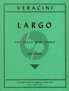 Veracini Largo for Violoncello and Piano (arr. Janos Starker)