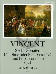 6 Sonaten Op.1 Oboe-BC