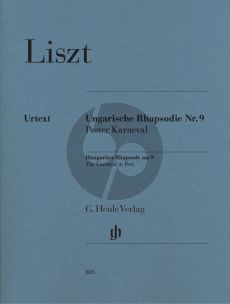Liszt Ungarische Rhapsodie No.9 (Pester Karnaval) (Henle-Urtext)
