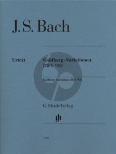 Bach Goldberg Variationen BWV 988 Klavier (Edition WITHOUT Fingering) (edited by Rudolf Steglich) (Henle-Urtext)