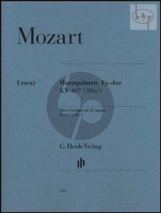 Quintett Es-dur KV 407 (386c) (Horn[Eb]-Vi.- 2 Va.-Vc.) (Parts)